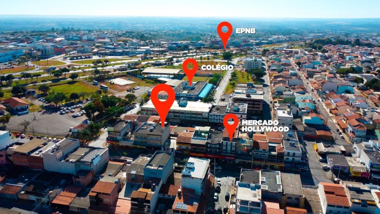 Apartamentos 2 Qtos C/Suite ,Cozinha Completa, Wi-Fi 1Giga, Jr Catito ブラジリア エクステリア 写真